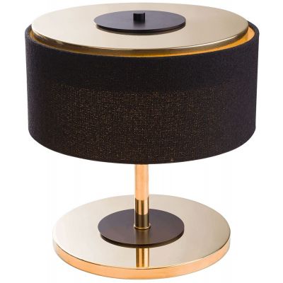 Amplex Elia lampa stołowa 1x40W czarna/złota 0372