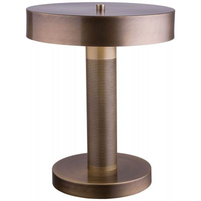 Amplex Defeza lampa stołowa 1x23W patyna mat 0479