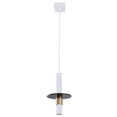 Amplex Alvito lampa wisząca 1x25W biała/złota 0532