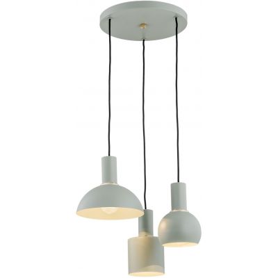 Argon Sines lampa wisząca 3x15W szałwia/mosiądz 1470