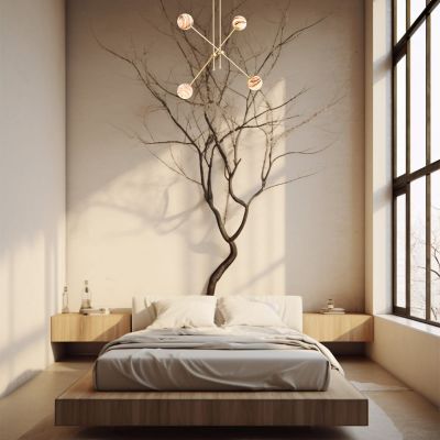 Argon Absos lampa podsufitowa 4x7W biały/brązowy/mosiądz 1840