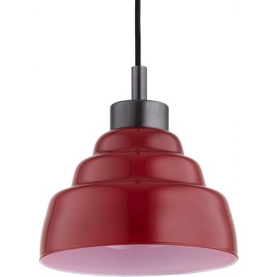 Argon Ventura lampa wisząca 4x15 W czerwona-tytan 1859