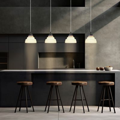 Argon Ventura lampa wisząca 4x15 W biała-tytan 1860