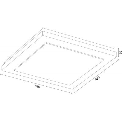 Argon Tabor plafon 4x15 W szałwia 1868