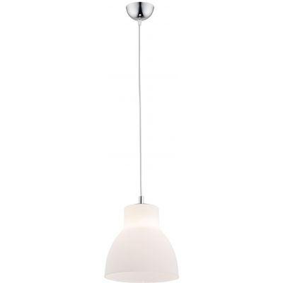 Argon Lindos lampa wisząca 1x15W opal mat/chrom 3412