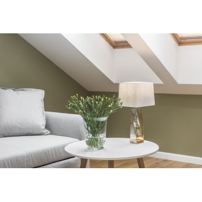 Argon Lille lampa stołowa 1x15W srebrny/miodowy 3840