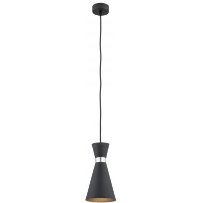 Argon Lukka lampa wisząca 1x15W czarny 3896