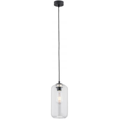 Argon Kalimera lampa wisząca 1x15W przezroczysty/czarny 4039