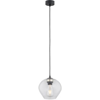 Argon Kalimera lampa wisząca 1x15W przezroczysty/czarny 4041