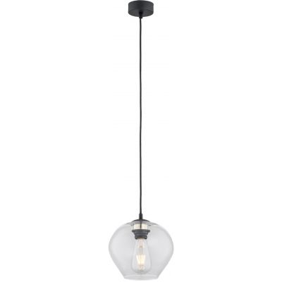 Argon Kalimera lampa wisząca 1x15W przezroczysty/czarny 4041