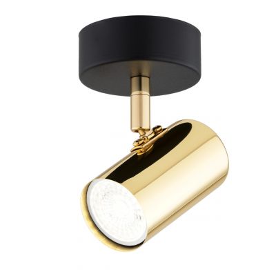 Argon Lagos kinkiet 1x5W mosiądz/czarny 4208