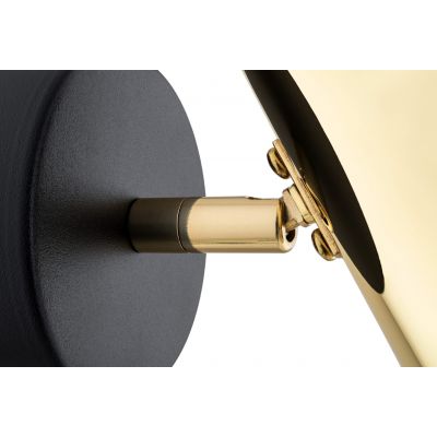 Argon Lagos kinkiet 1x5W mosiądz/czarny 4208