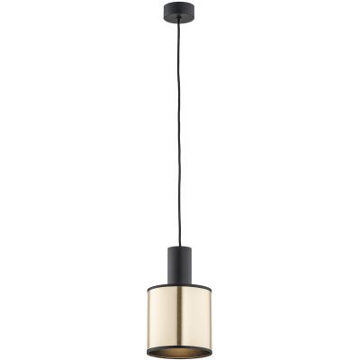 Argon Herman lampa wisząca 1x15W złoty/czarny 4248