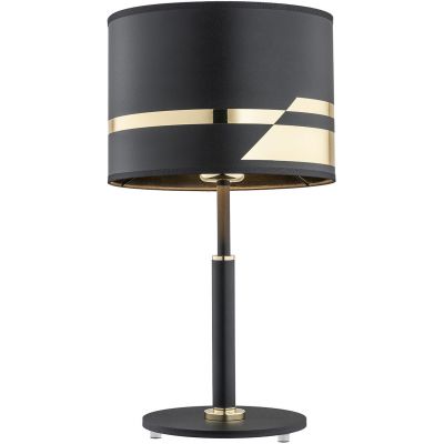 Argon Metis lampa stołowa 1x15W czarny/złoty 4289