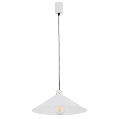 Argon Nashville lampa wisząca 1x15W biały/mosiądz 4693