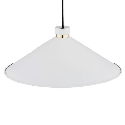 Argon Nashville lampa wisząca 1x15W biały/mosiądz 4693