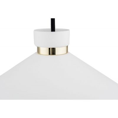 Argon Nashville lampa wisząca 1x15W biały/mosiądz 4693