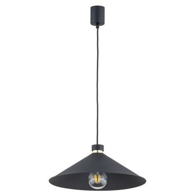 Argon Nashville lampa wisząca 1x15W czarny/mosiądz 4695