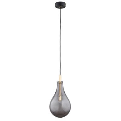 Argon Oakland lampa wisząca 1x6W przydymiony/czarny 4716