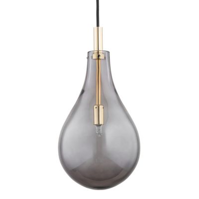 Argon Oakland lampa wisząca 1x6W przydymiony/czarny 4716