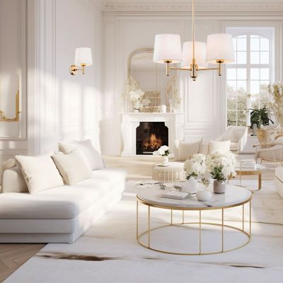 Argon Ponte Plus kinkiet 1x15W śmietankowy/ciemny mosiądz 4728