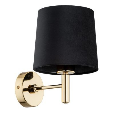 Argon Ponte Plus kinkiet 1x15W czarny/ciemny mosiądz 4729