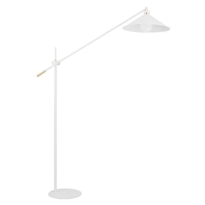 Argon Nashville lampa stojąca 1x15W biały/mosiądz 4731