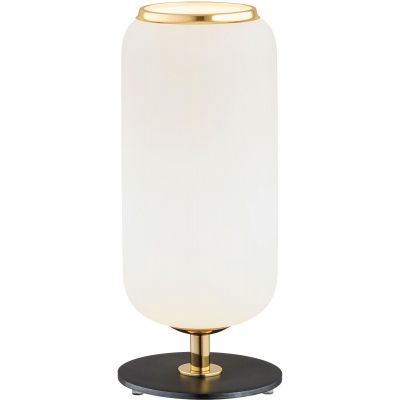 Argon Valiano lampa stołowa 1x15W opal mat/mosiądz 4994