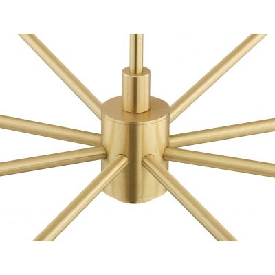 Argon Princeton lampa wisząca 8x15 W mosiądz 5072