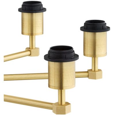 Argon Princeton lampa wisząca 8x15 W mosiądz 5072