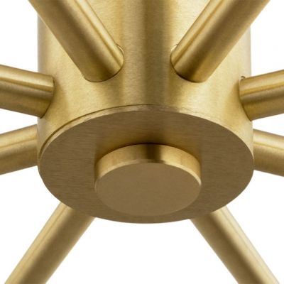 Argon Preston lampa wisząca 8x7 W mosiądz-przezroczysta 5082