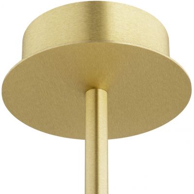 Argon Preston lampa wisząca 12x7 W biała-mosiądz 5085