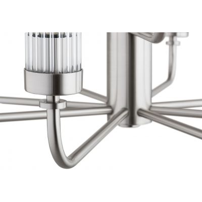Argon Preston lampa wisząca 12x7 W przezroczysta-nikiel 5088