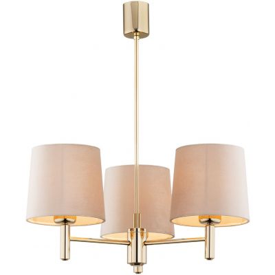 Argon Ponte Plus lampa podsufitowa 3x15W beżowy/ciemny mosiądz 6109