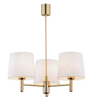 Argon Ponte Plus lampa podsufitowa 3x15W śmietankowy/ciemny mosiądz 6110