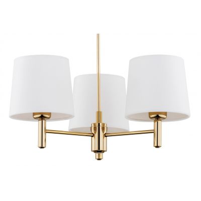 Argon Ponte Plus lampa podsufitowa 3x15W śmietankowy/ciemny mosiądz 6110