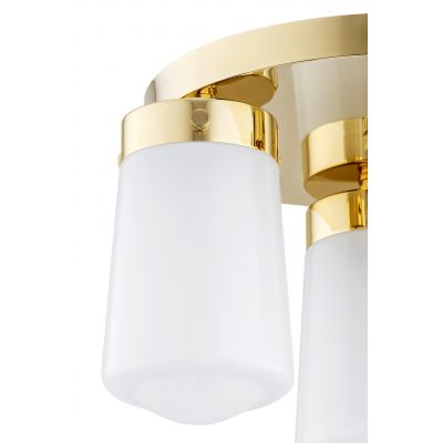 Argon Pasadena lampa wisząca 3x15W opal mat/mosiądz 6165