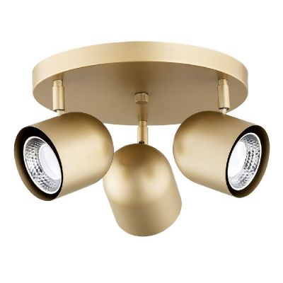 Argon Isola lampa podsufitowa 3x5W złoty 6249