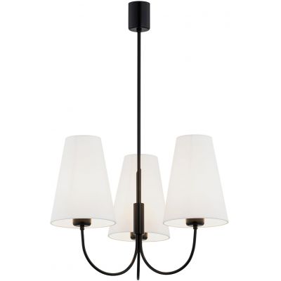 Argon Safiano lampa podsufitowa 3x15W biały/czarny 6268