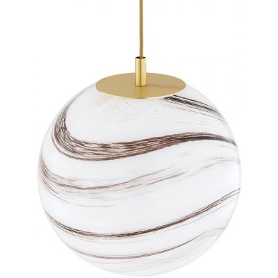 Argon Aruba lampa wisząca 3x7 W mosiądz 6299