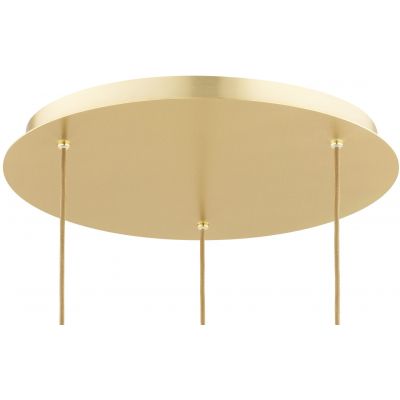 Argon Aruba lampa wisząca 3x7 W mosiądz 6299