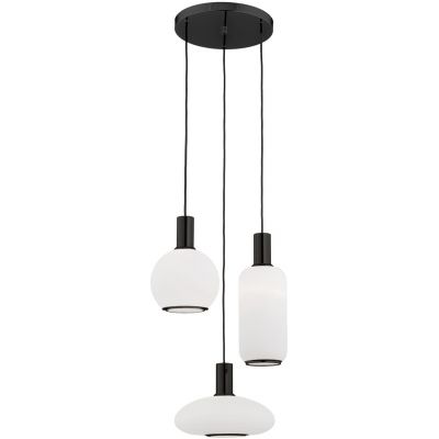 Argon Sagunto Plus lampa wisząca 3x15 W biała 6323