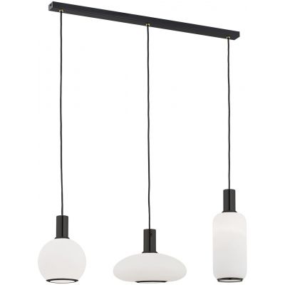 Argon Sagunto Plus lampa wisząca 3x15 W biała 6324