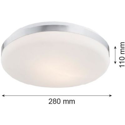 Argon Salado plafon 2x15W biały 670