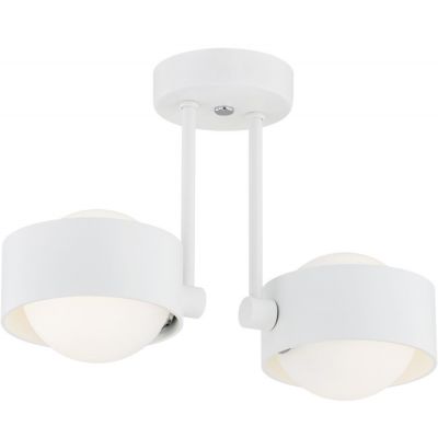 Argon Massimo Plus lampa podsufitowa 2x6W opal mat/biały 7088