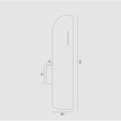 Argon Akron Plus kinkiet 2x6 W złoty 7177