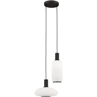 Argon Sagunto Plus lampa wisząca 2x15 W biała 7214