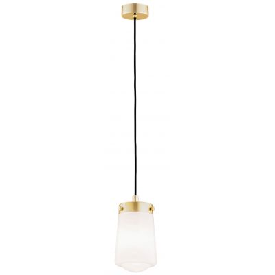 Argon Pasadena lampa wisząca 1x15W opal mat/mosiądz 8004