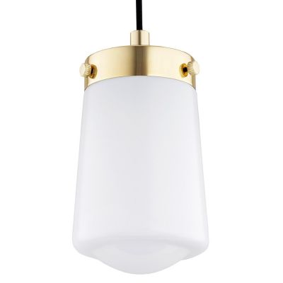 Argon Pasadena lampa wisząca 1x15W opal mat/mosiądz 8004