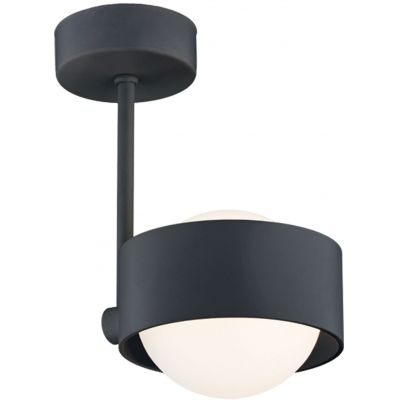 Argon Massimo Plus lampa podsufitowa 1x6W opal mat/czarny 8060